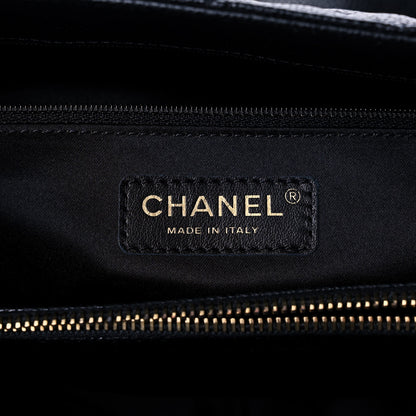 Chanel Caviar Quilted Grand Shopping Tote GST Black 6 of 12