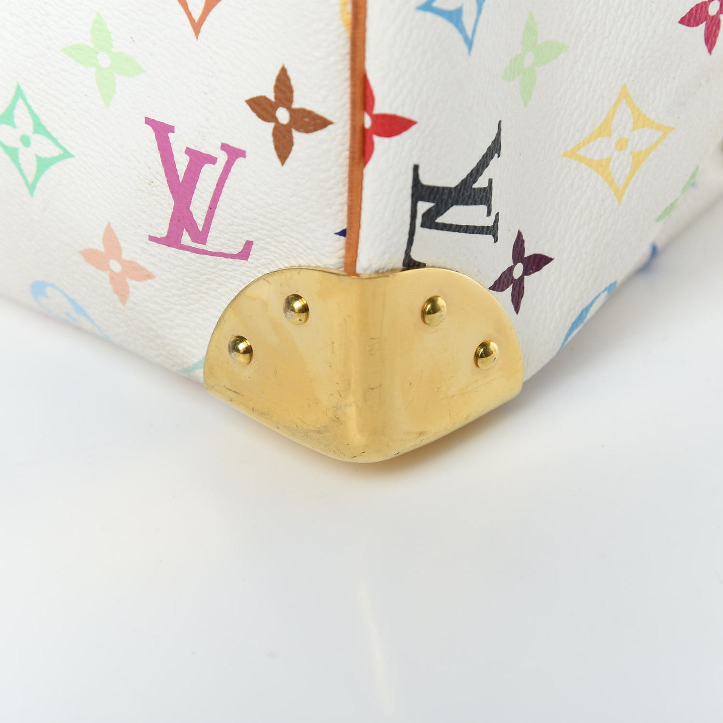 Monogram Multicolor Speedy 30 White