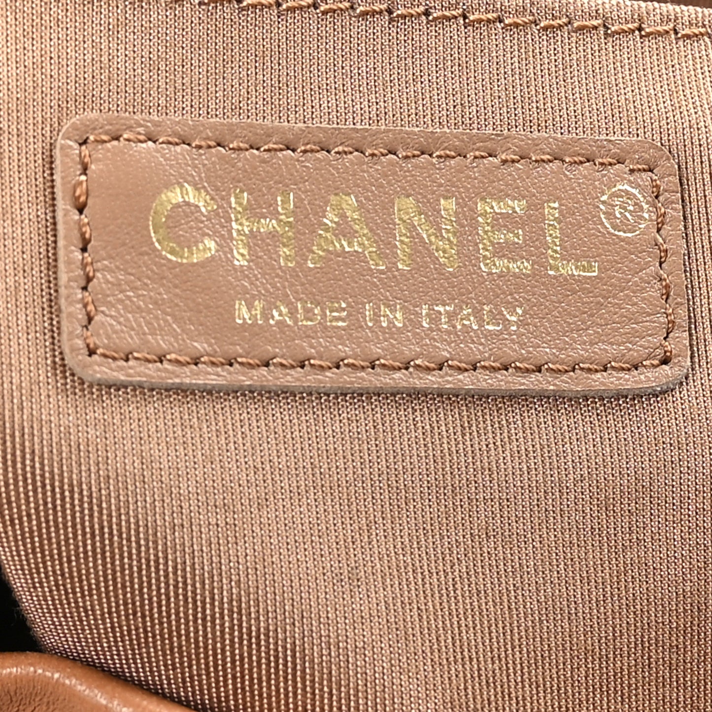 Lambskin Quilted Large Urban Spirit Backpack Dark Beige