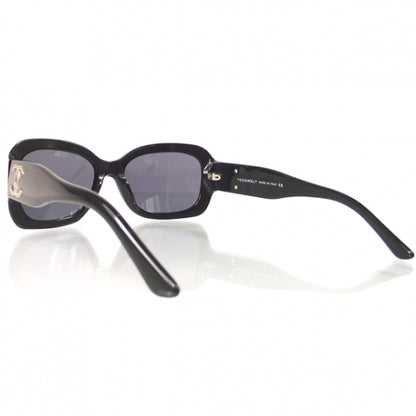 Chanel CC Logo Sunglasses Black 5102 4 of 5