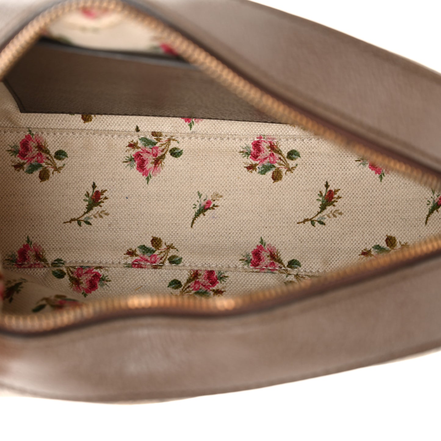 GG Supreme Monogram Web Neo Vintage Shoulder Bag Beige New Acero Crop