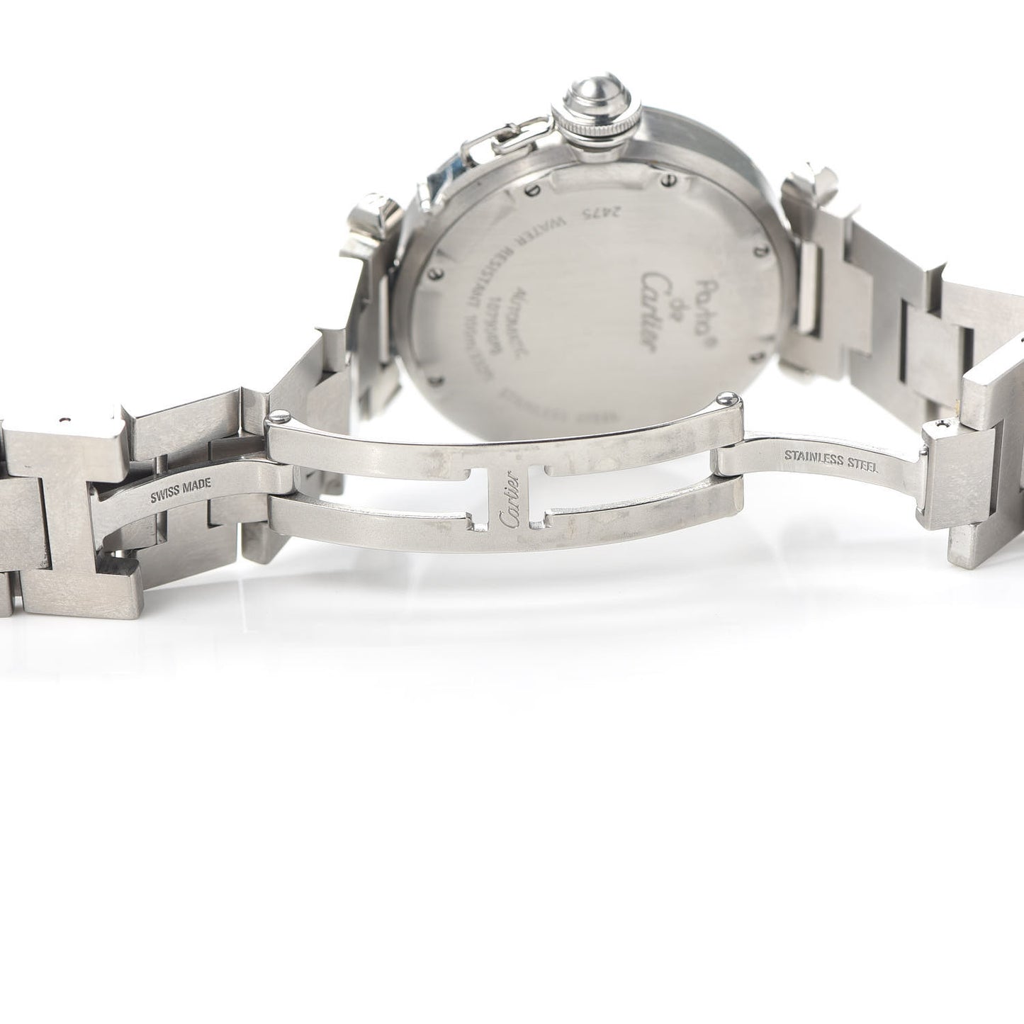 Stainless Steel 35mm Pasha C Big Date Automatic Watch