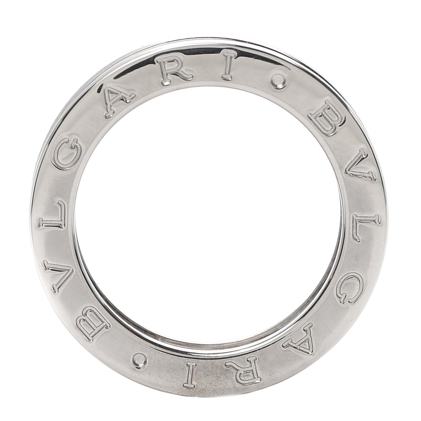 18K White Gold B.Zero1 One-Band Ring 52 6