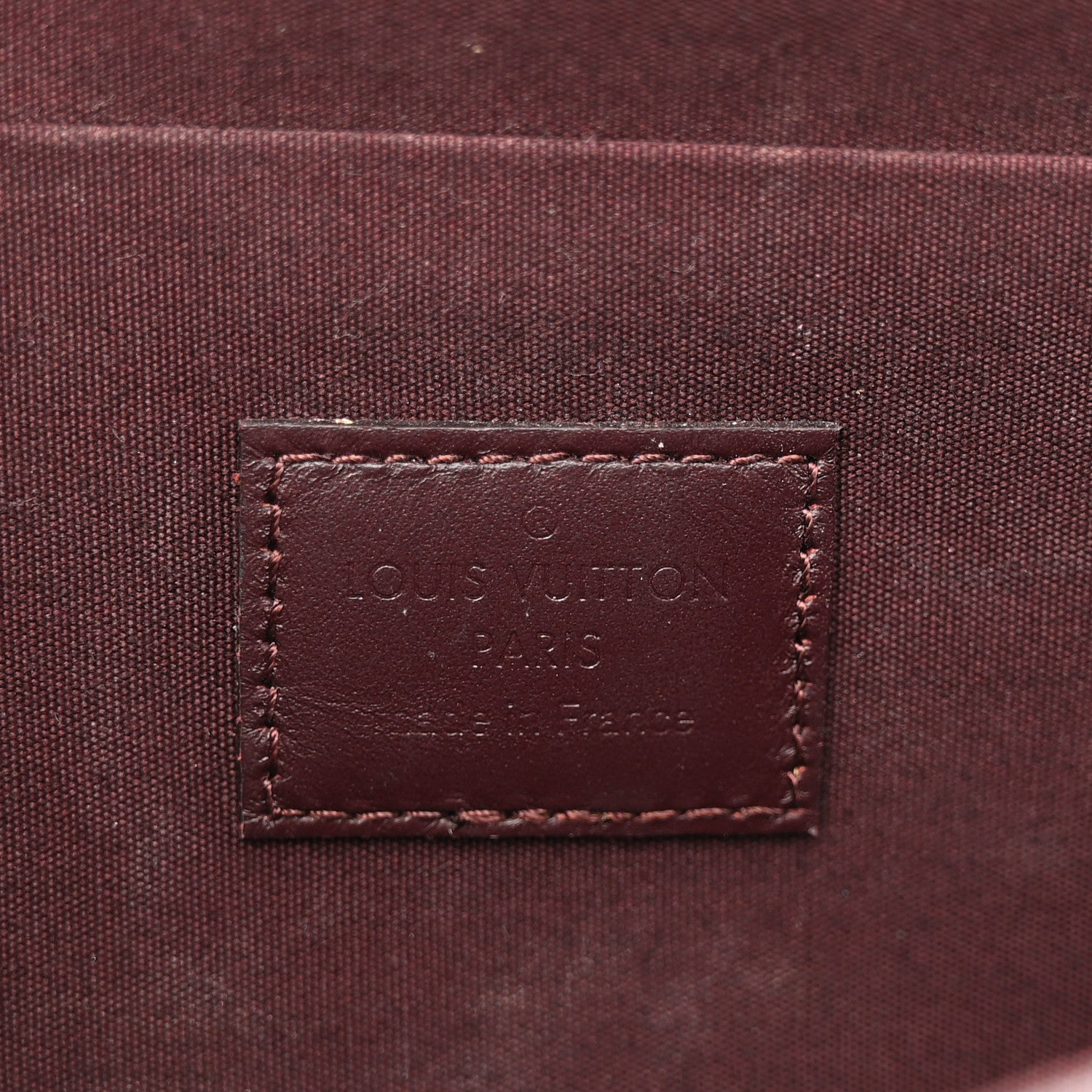 Louis Vuitton Vernis Pochette Felicie Chain Wallet Amarante 6 of 12