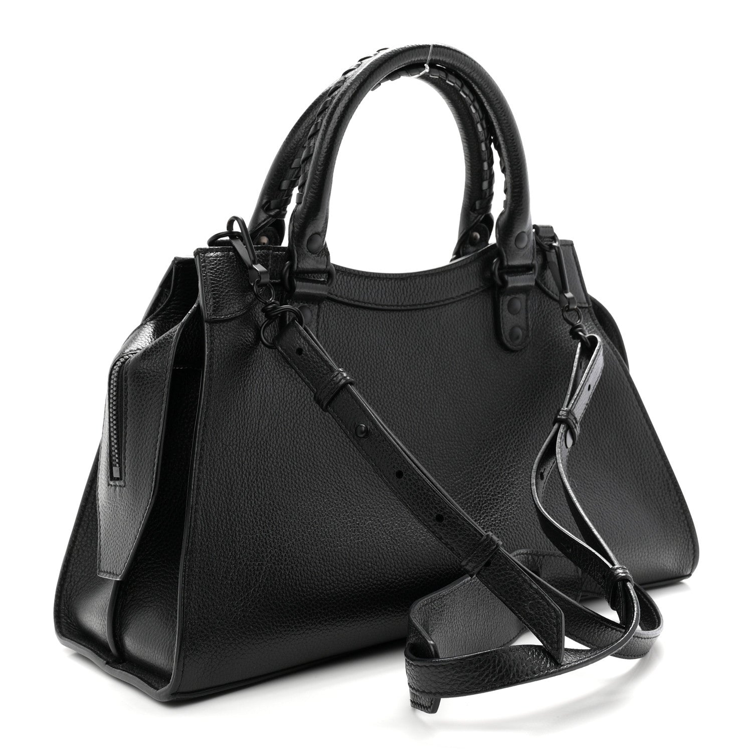 Balenciaga Grained Calfskin Neo Classic Black Hardware S City Black 3 of 10