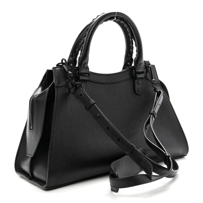 Balenciaga Grained Calfskin Neo Classic Black Hardware S City Black 3 of 10