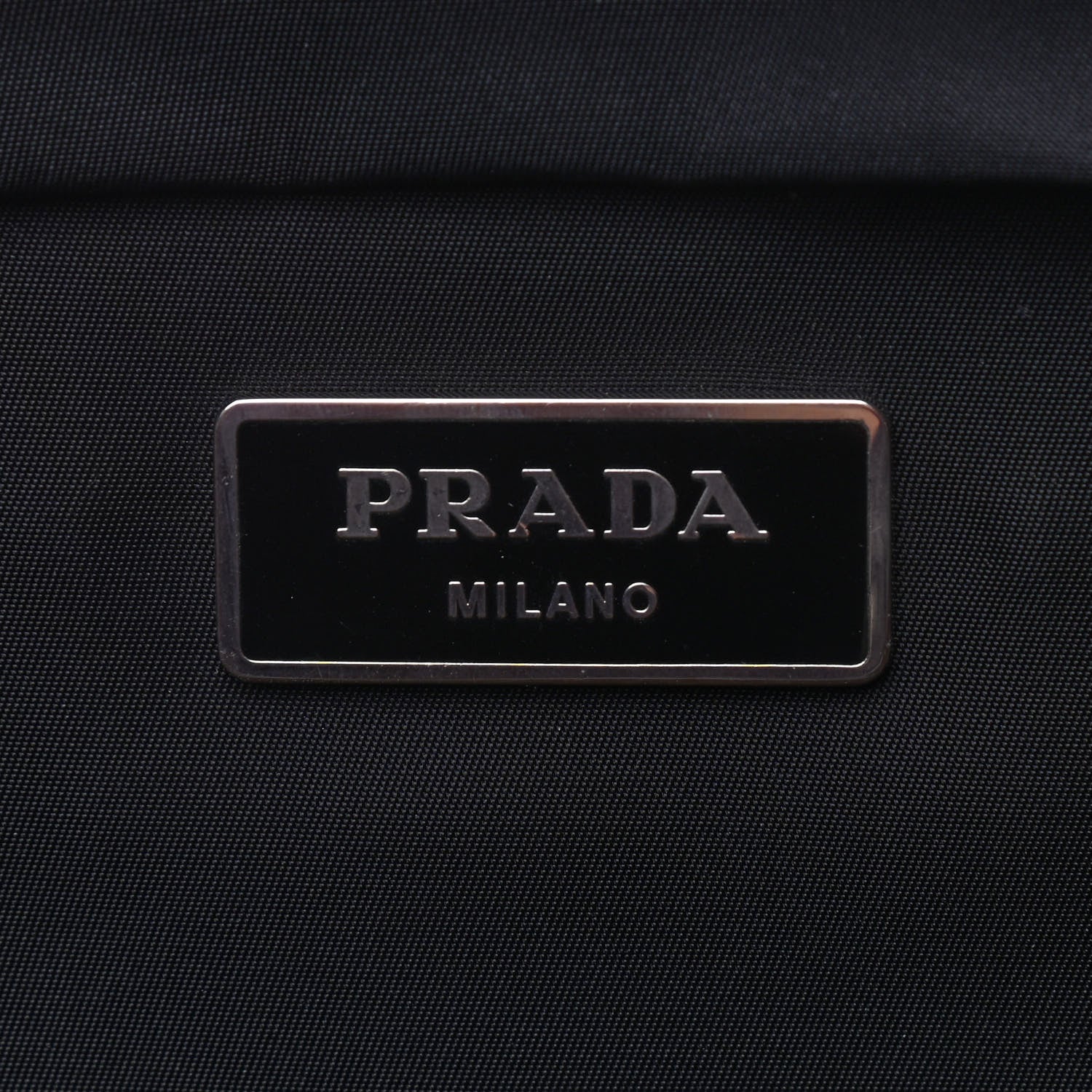 Prada Tessuto Nylon Montagna Double Buckle Backpack Black 6 of 8