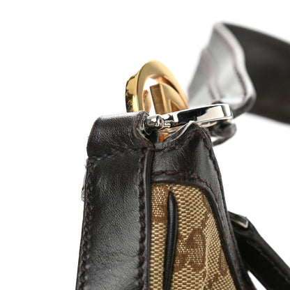 Gucci Monogram Large GG Twins Hobo Dark Brown 12 of 13