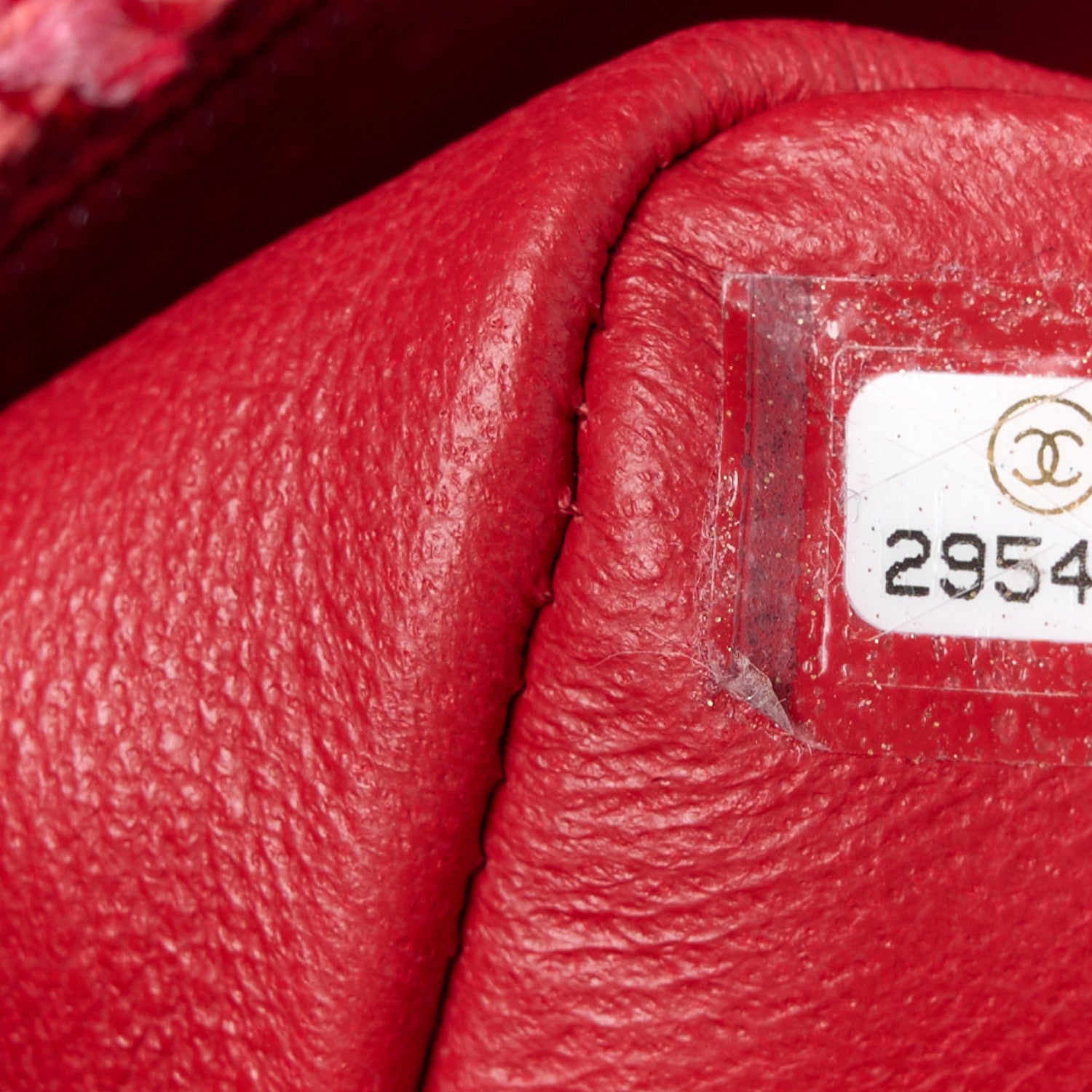 Chanel Tweed Quilted Mini 2.55 Reissue Flap Red Ecru Black 7 of 11