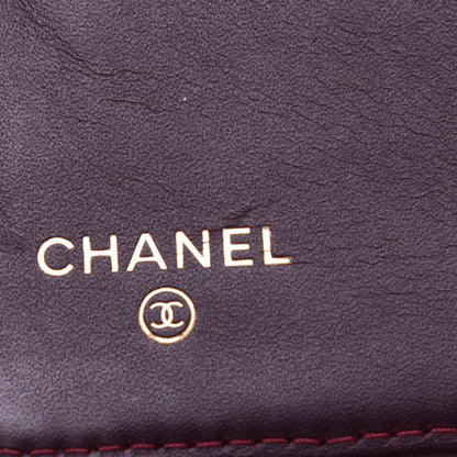 Chanel Caviar Quilted Yen Wallet Black 8 of 9