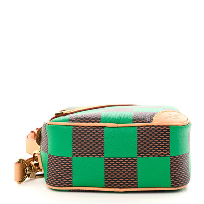 Louis Vuitton Damier Pop Chess Messenger Green 4 of 9