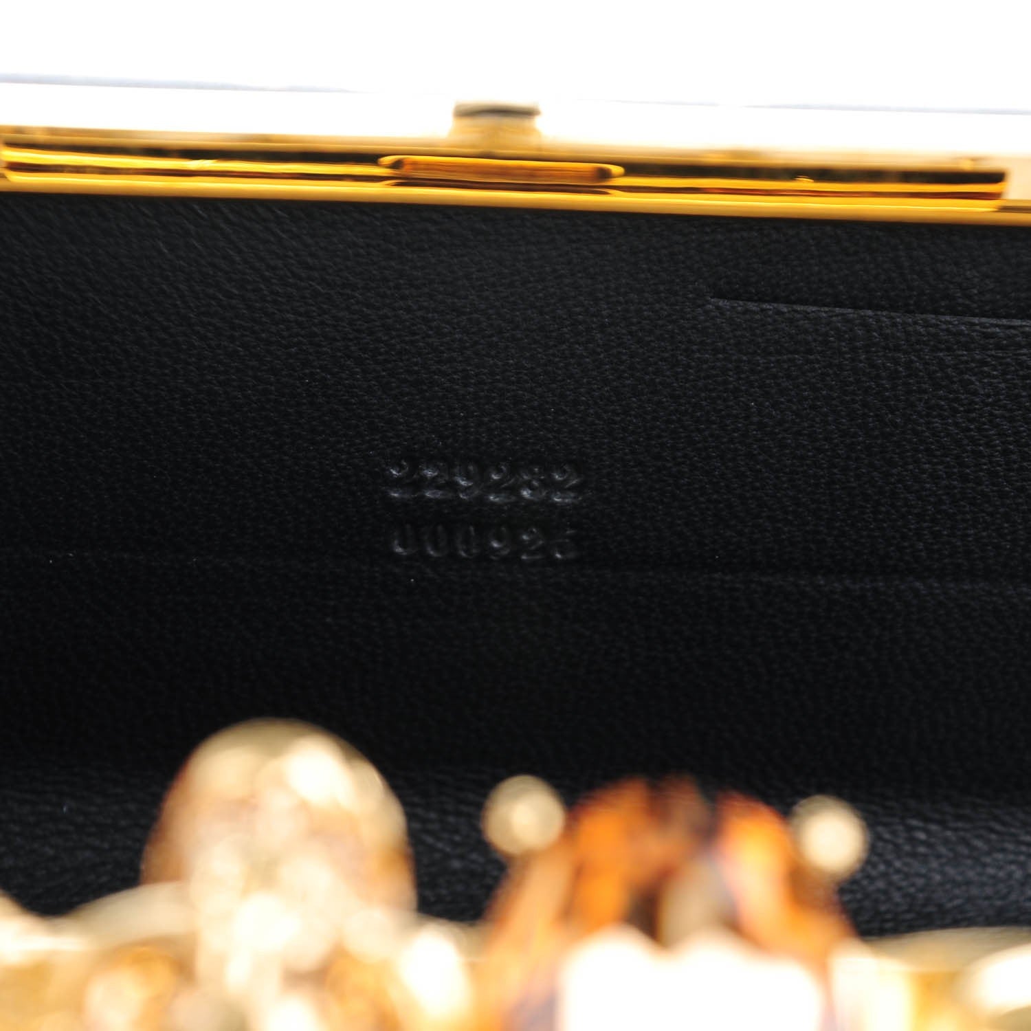 Alexander McQueen Silk Obsession Print Skull Knuckle Box Clutch Black 9 of 9