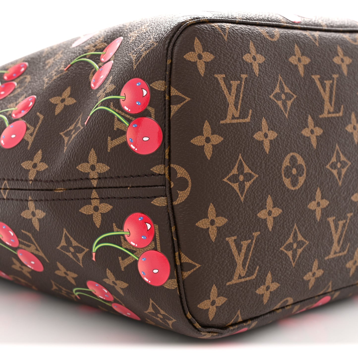 LV X TM Monogram Cerises Neverfull MM
