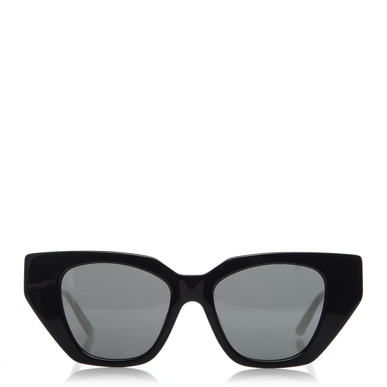Gucci Acetate Crystal Embellished Cat Eye Sunglasses GG0641S Black 2 of 8