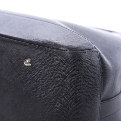 Burberry Saffiano Top Handle Tote Black 25 of 25