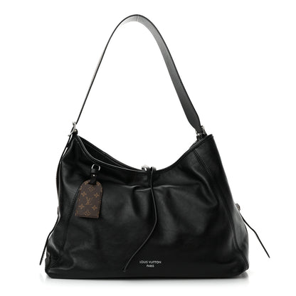 Louis Vuitton Lambskin CarryAll Vibe MM Black 1 of 11