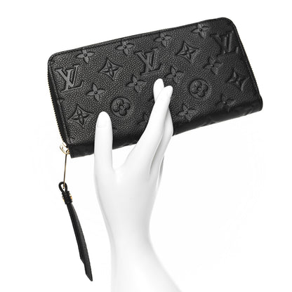 Louis Vuitton Empreinte Zippy Wallet Black 2 of 7