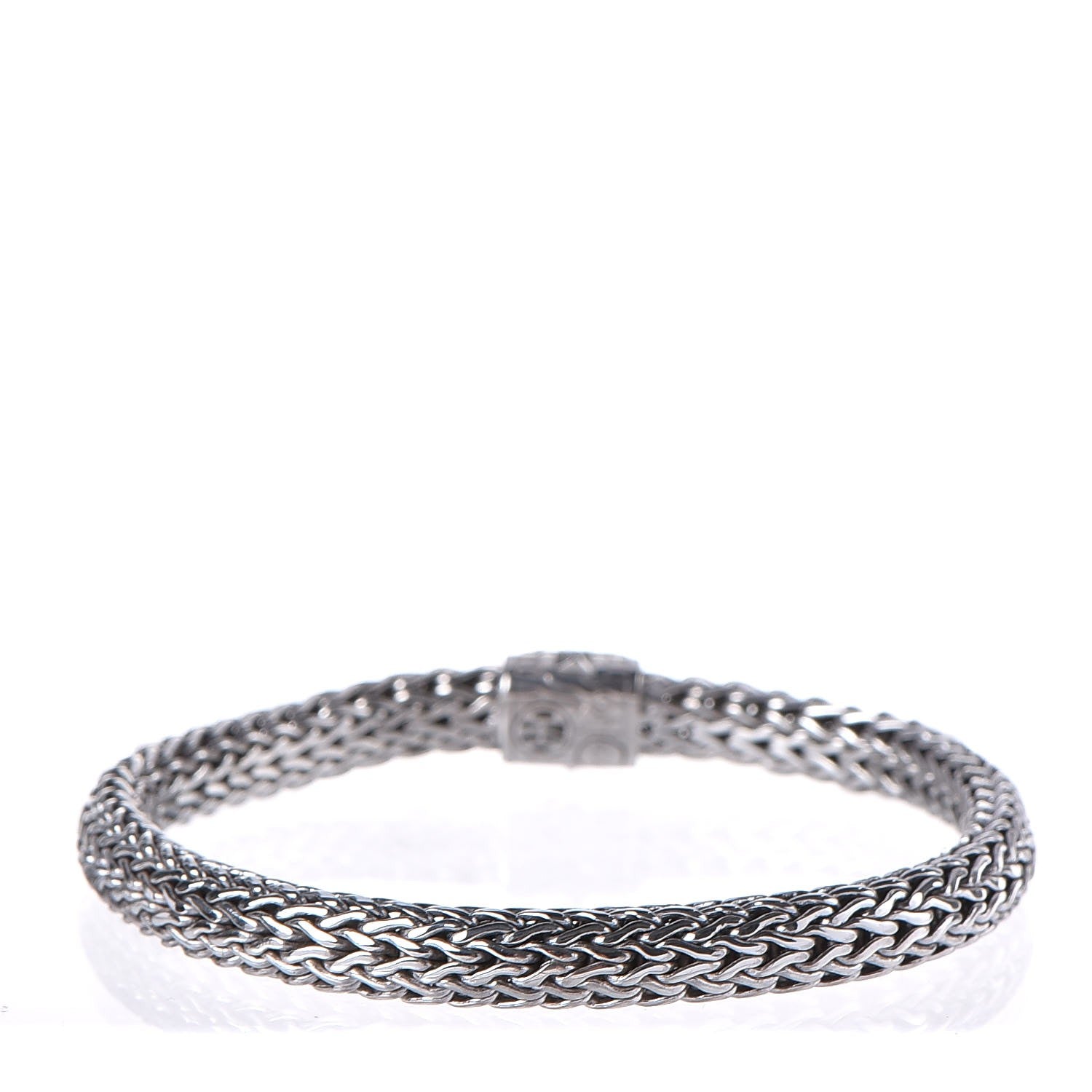 John Hardy Sterling Silver Black Sapphire 6.5mm Classic Chain Bracelet 4 of 4