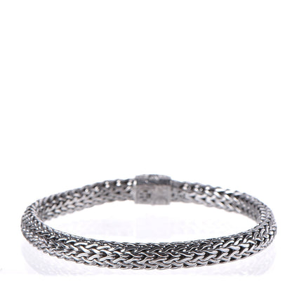 John Hardy Sterling Silver Black Sapphire 6.5mm Classic Chain Bracelet 4 of 4