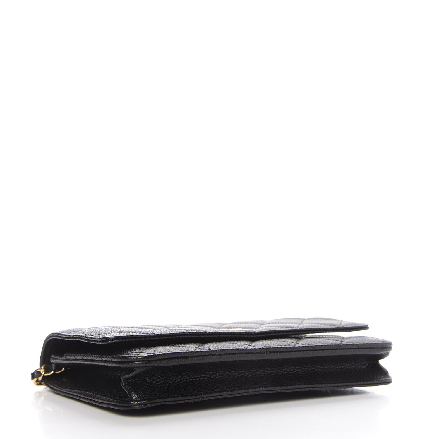 Chanel Caviar Quilted Wallet On Chain WOC Black 4 of 12