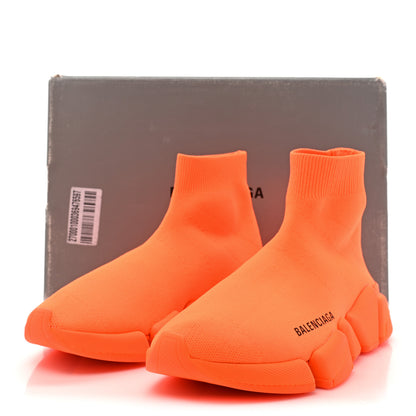 Balenciaga Technical 3D Recycled Knit Womens Speed 2.0 Sneakers Monocolor 36 Orange Fluo 10 of 10
