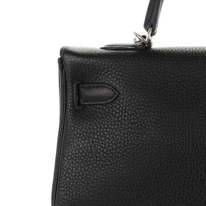 Hermes Taurillon Clemence Kelly Retourne 35 Black 14 of 23