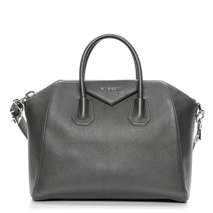 Givenchy Sugar Goatskin Medium Antigona Dark Grey 1 of 16