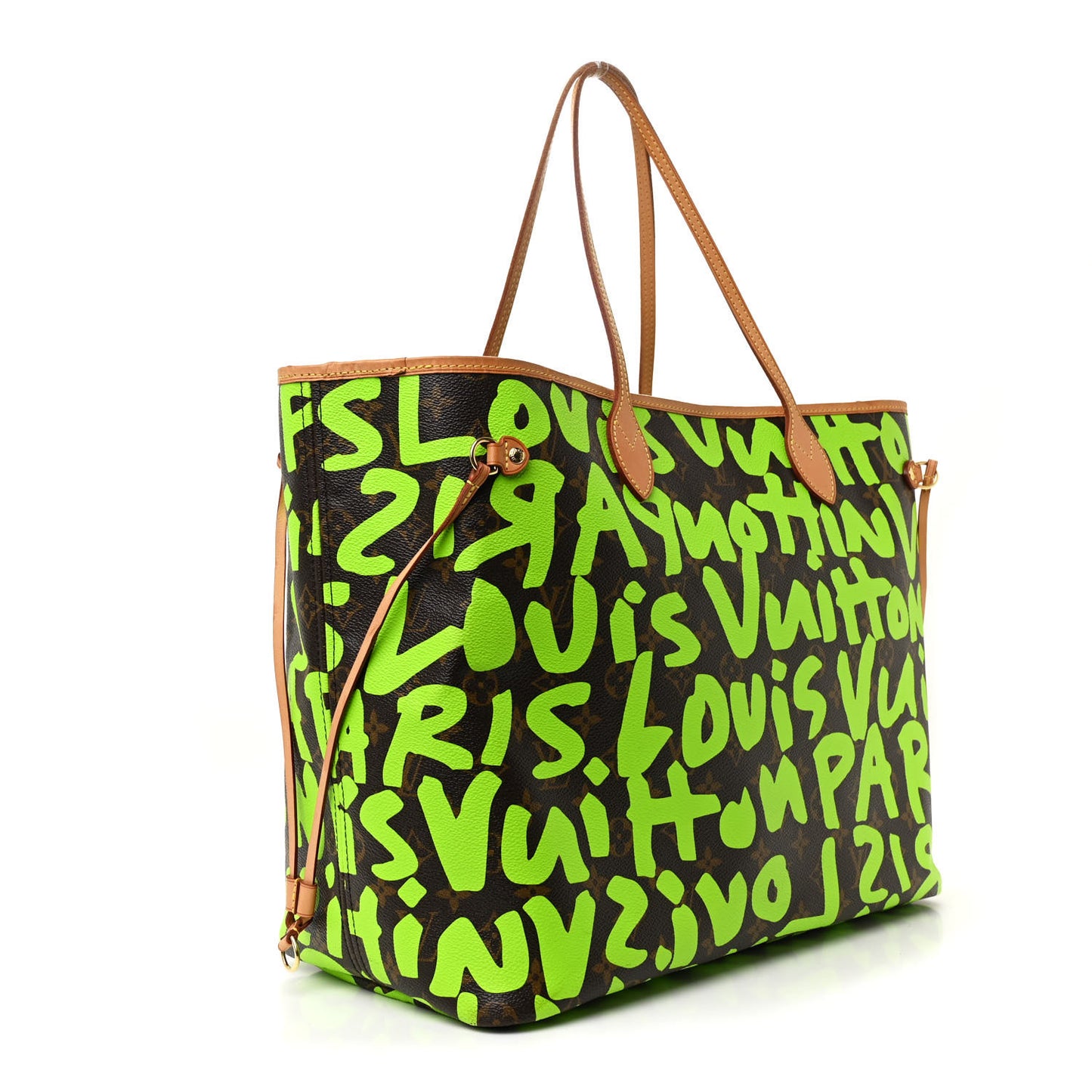 Monogram Graffiti Neverfull GM Green
