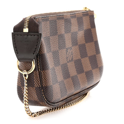 Louis Vuitton Damier Ebene Mini Pochette Accessories 3 of 8