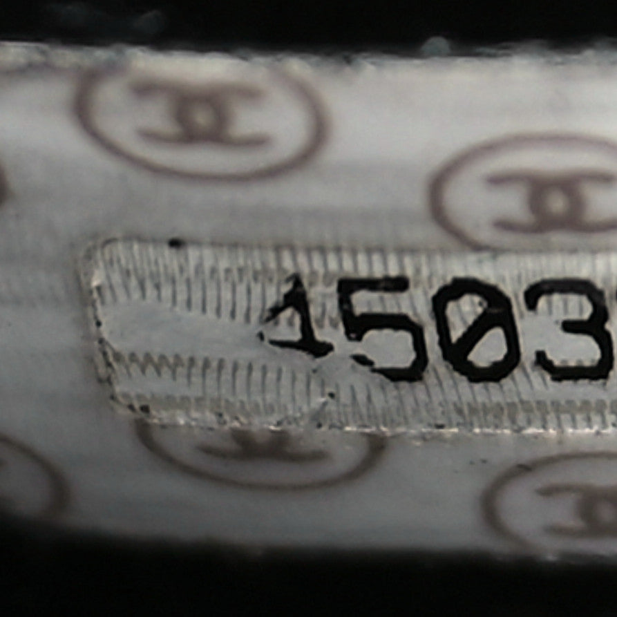 Lambskin Vanity Cosmetic Case Black