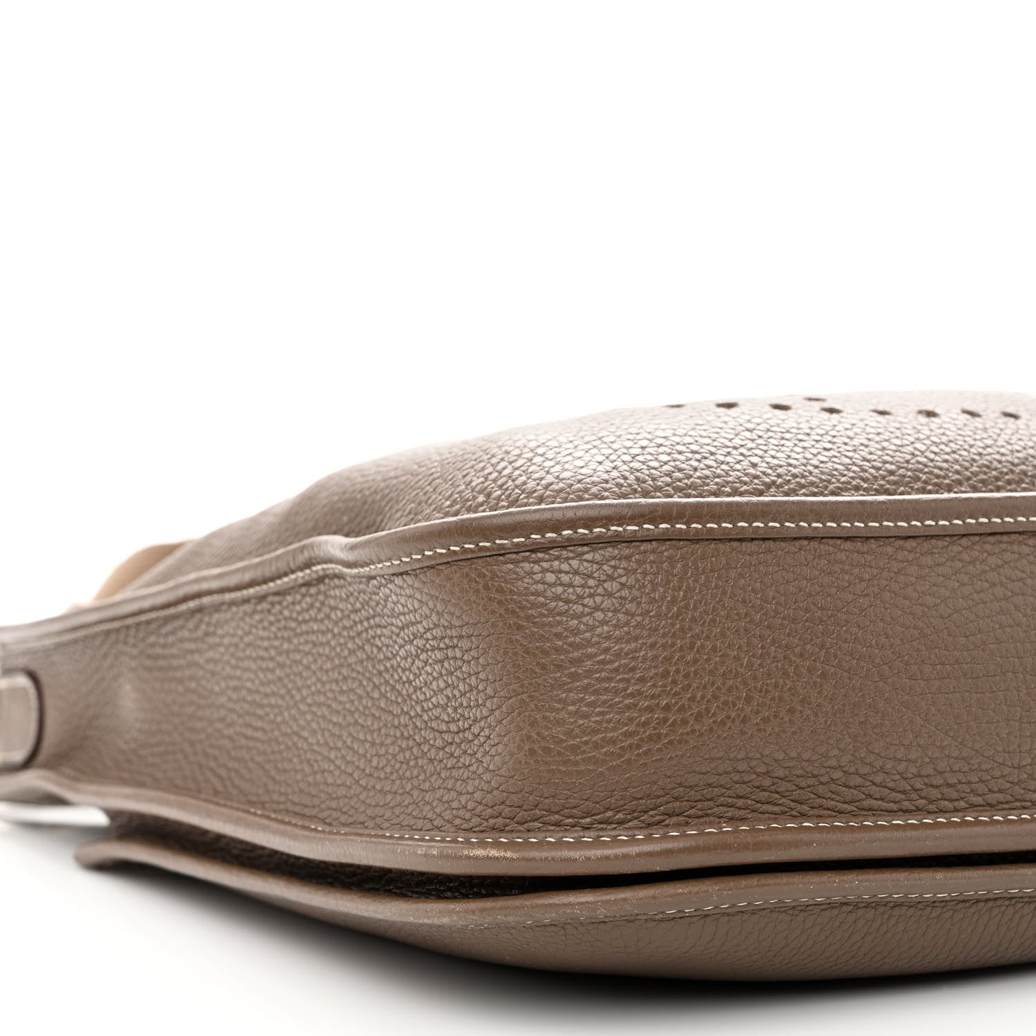 Hermes Taurillon Clemence Evelyne III PM Etoupe 9 of 11