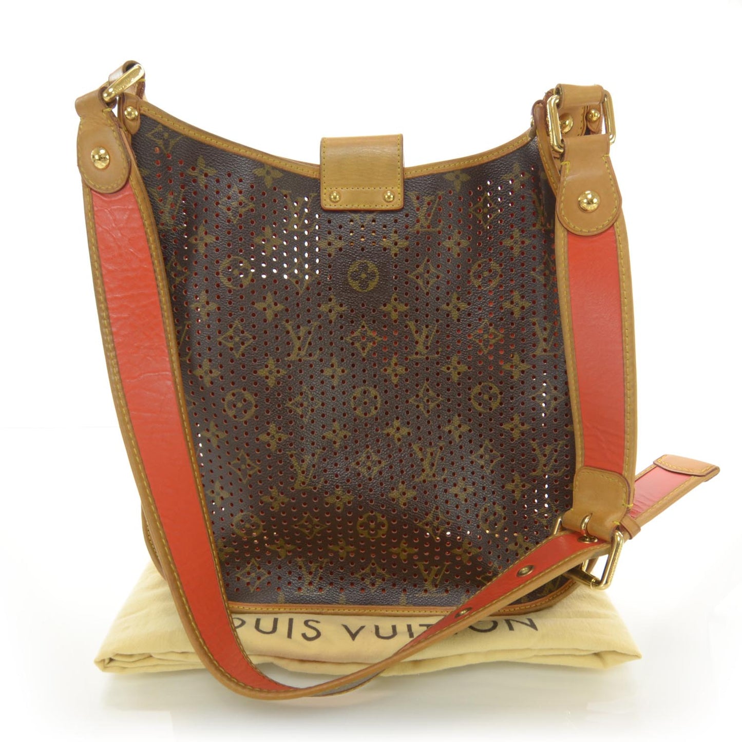 Monogram Perforated Musette Orange