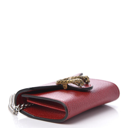 Gucci Calfskin Dionysus Coin Purse Hibiscus Red 4 of 9