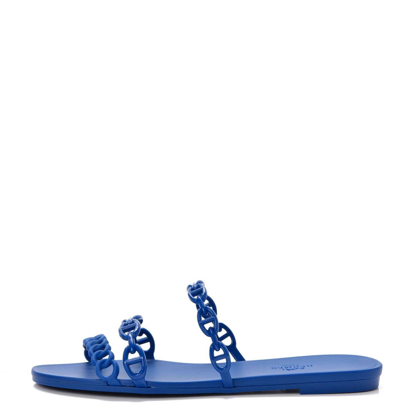 Rubber Chaine d'Ancre Rivage Sandals 38 Bleu Smalt