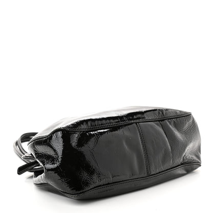 Miu Miu Vitello Shine Top Handle Bag Black 3 of 10