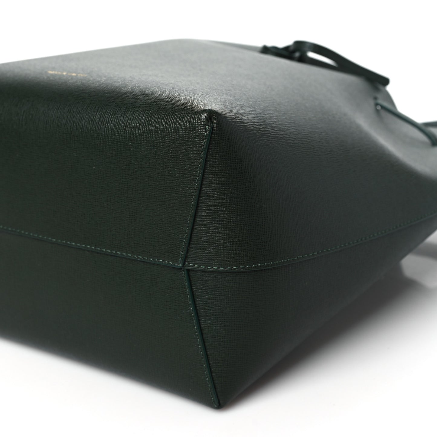Saffiano Bucket Bag Moss