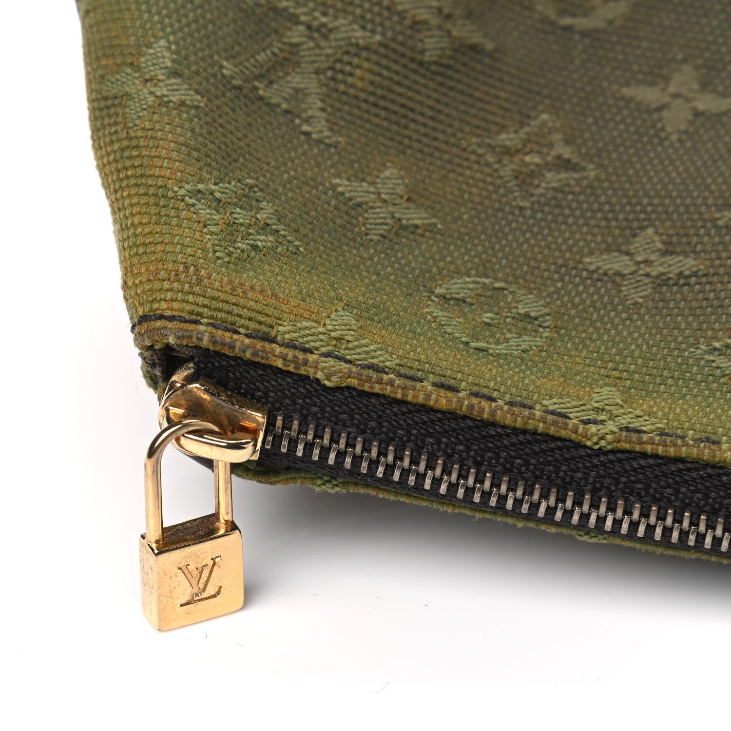 Louis Vuitton Mini Monogram Anne Sophie Pochette Clutch Kaki 8 of 8