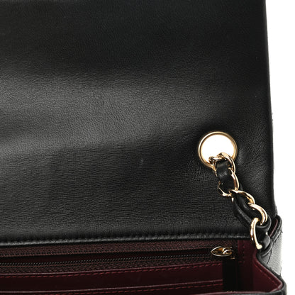 Chanel Lambskin Quilted Mini Rectangular Flap Black 11 of 12