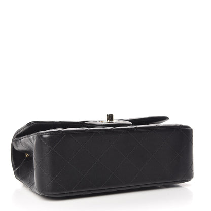 Chanel Lambskin Quilted Mini Rectangular Flap Black 4 of 10