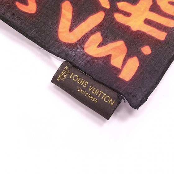 Cotton Graffiti Bandana Orange