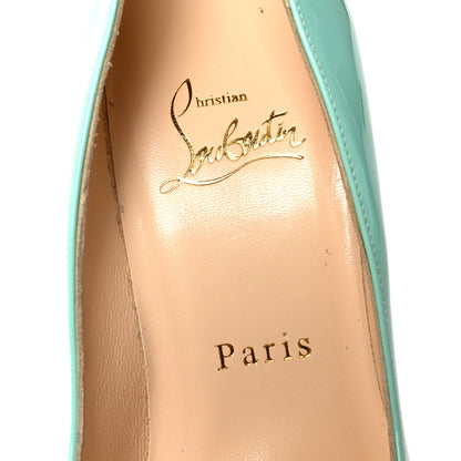 Christian Louboutin Patent Pigalle Follies 100 Pumps 36 Opaline 7 of 7