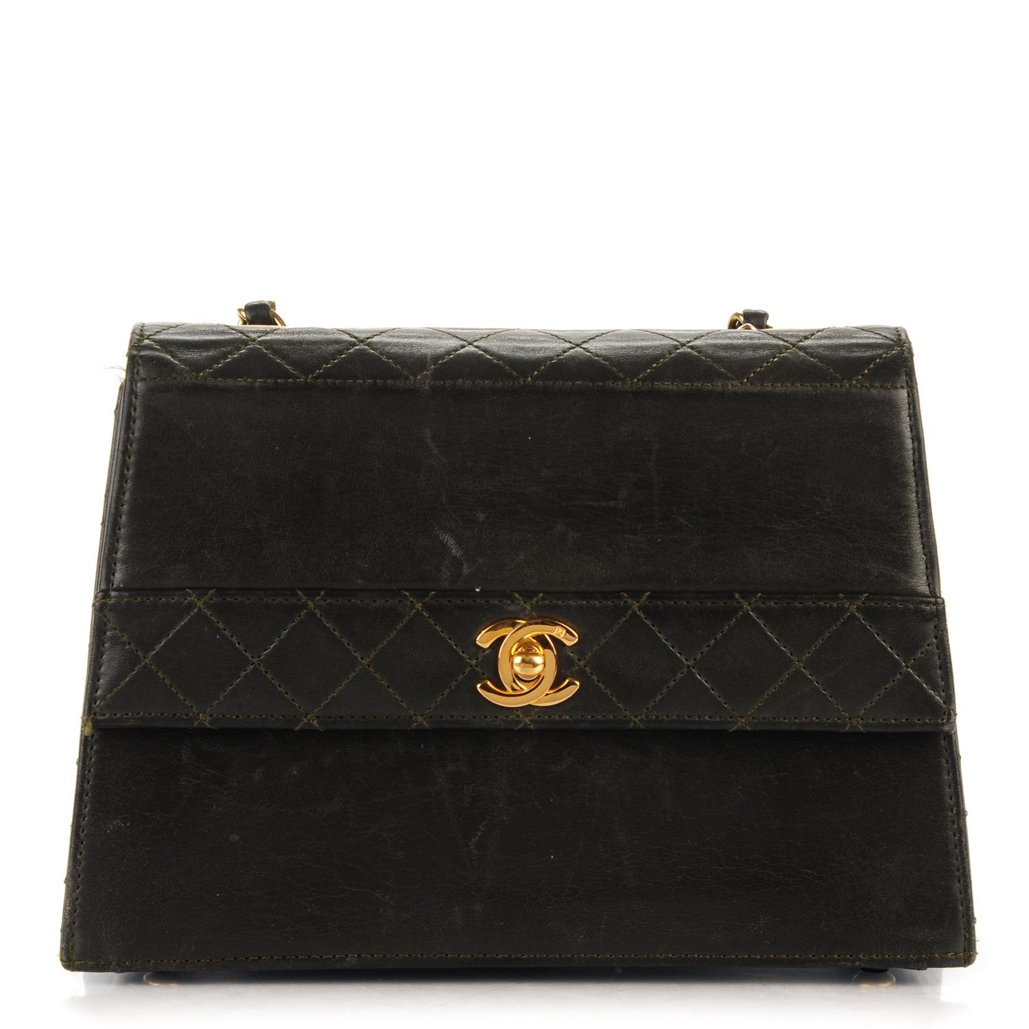 Chanel Lambskin Small Single Flap Black 1 of 8