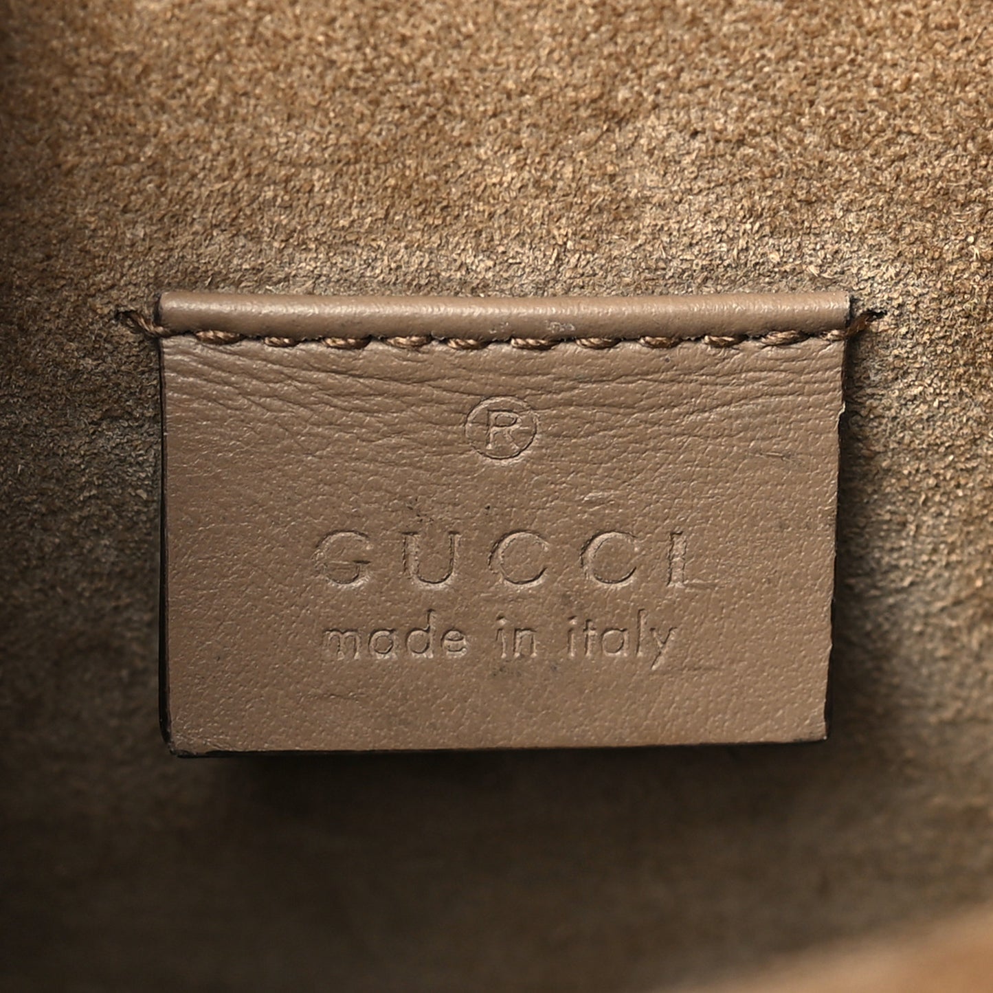 GG Supreme Monogram Mini Dionysus Shoulder Bag Taupe