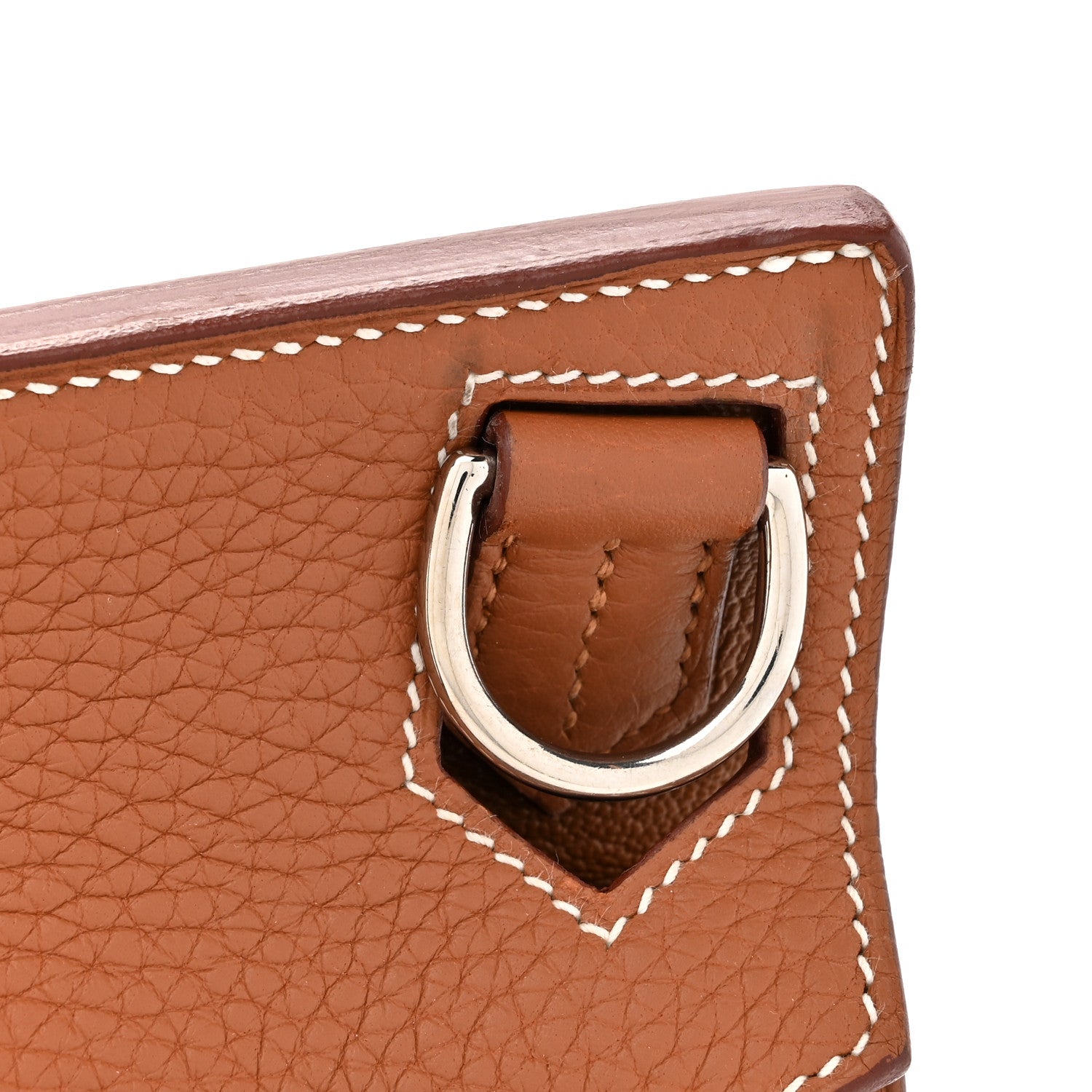 Hermes Taurillon Clemence Jypsiere 28 Gold 12 of 13