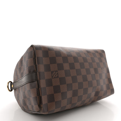 Louis Vuitton Damier Ebene Speedy Bandouliere 25 4 of 9