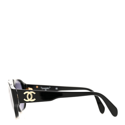 Chanel Acetate CC Sunglasses 01452 Black 3 of 7