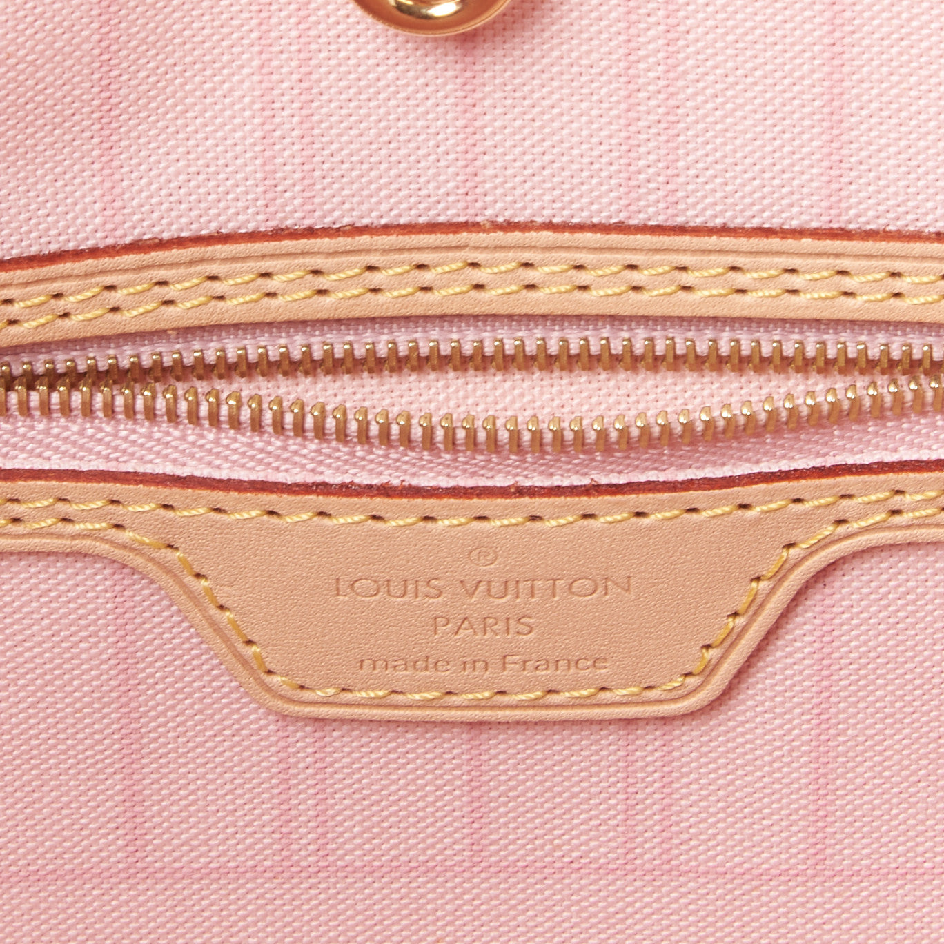 Damier Azur Neo Neverfull MM Rose Ballerine