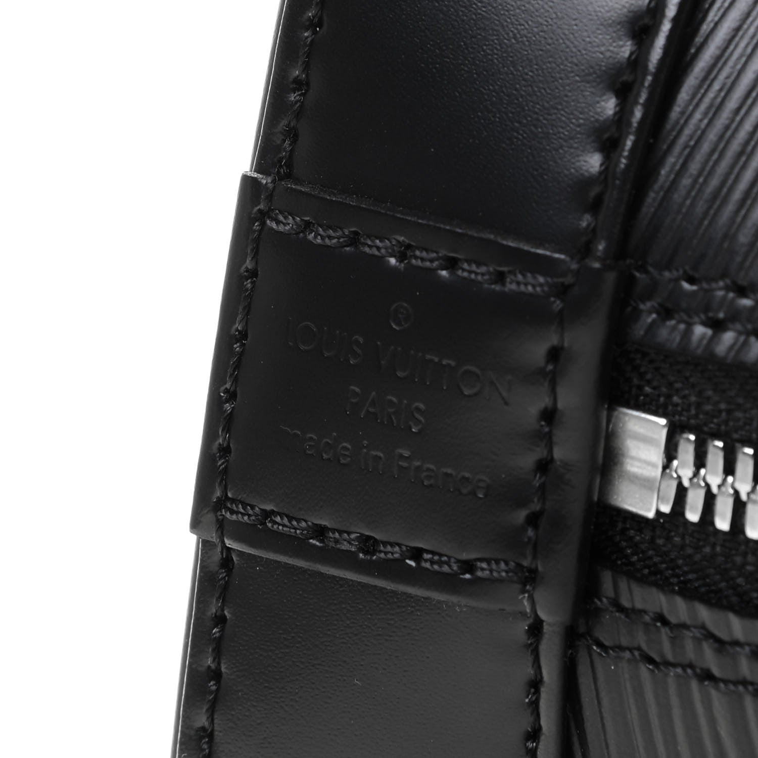 Louis Vuitton Epi Alma BB Black 7 of 14