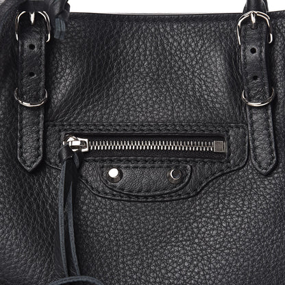 Balenciaga Veau Papier A6 Zip Around Tote Black 10 of 10