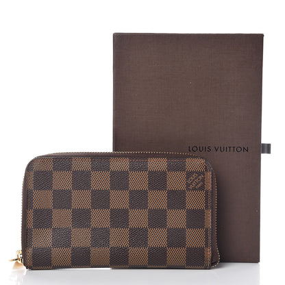 Louis Vuitton Damier Ebene Zippy Compact Wallet 10 of 10